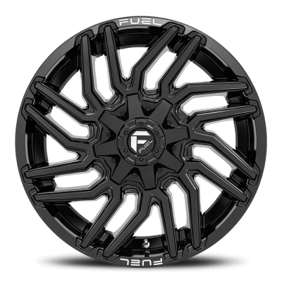 Aluminum Wheels 20X10 Typhoon D776 8 On 165.1 Gloss Black 125.2 Bore -18 Offset Fuel Off Road Wheels