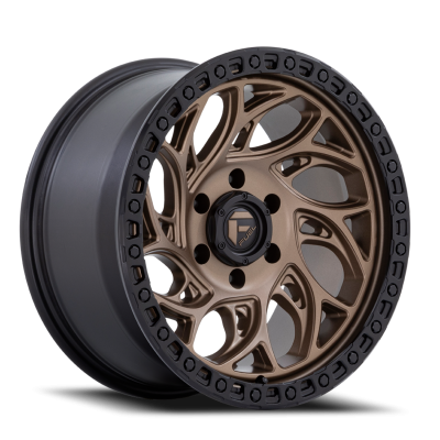 Aluminum Wheels 17X9 Runner OR D841 5 On 139.7 Bronze/Black Ring 78.1 Bore -12 Offset Fuel Off Road Wheels
