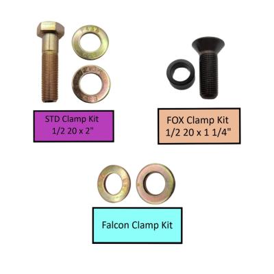 Stabilizer Clamp, 1.5 Inch ID, Black, Universal - Includes hardware for Fox ATS, Standard, Falcon Apex Chassis