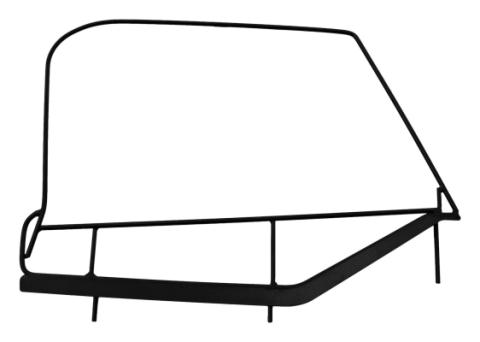 Left &amp; Right Upper Door Frame Set for TJ Wrangler Sold in Pairs Only RT Off Road