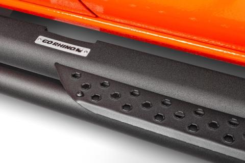 Dominator Xtreme DT Side Steps 68 Inch long Boards Only Textured Black for 2006-2023 Tacoma 2007-2018 Jeep Wrangler JK 2014-2024 Toyota 4Runner 2015-2022 Colorado/Canyon 2021-2025 Ford Bronco Sport Go Rhino