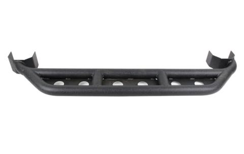 Jeep Wrangler Side Steps 07-18 Wrangler JK 4 Door Steel Black Textured Powdercoat Fishbone Offroad