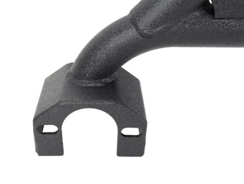 Jeep Wrangler Side Steps 07-18 Wrangler JK 2 Door Steel Black Textured Powdercoat Fishbone Offroad