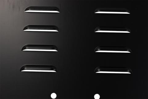 Jeep JK Hood Louver 13-18 Wranger JK Black Fishbone Offroad