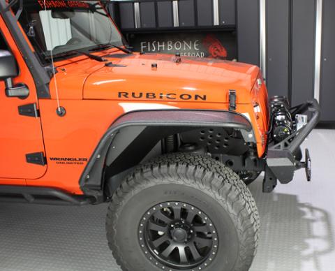 Jeep JK Front Inner Fenders 07-18 Wrangler JK Aluminum Fishbone Offroad