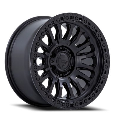 Aluminum Wheels 18X9 Rincon SBL FC857MB 5 On 127 Matte Black/Gloss Black Lip 71.5 Bore -12 Offset Fuel Off Road Wheels