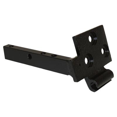Upper Left Windshield Hinge (Windshield Side) for 55-75 Jeep CJ-5, CJ-6, Black Crown Automotive
