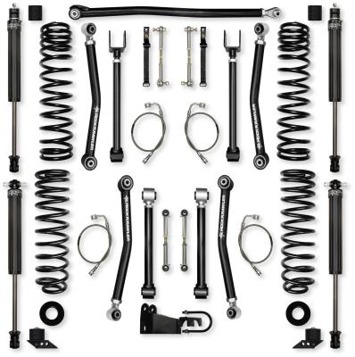 2.5 Inch Adventure X Suspension System for Jeep Wrangler JKU With IFP Shocks Rock Krawler