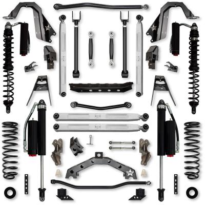 3.5 Inch T-REX Pro Elite Coilover No Limits Suspension System for Jeep Wrangler JLU 4XE Models Comp System Stage 2 Rock Krawler