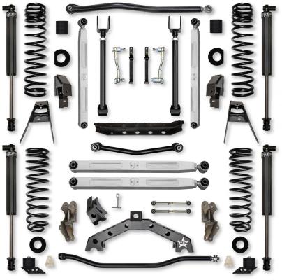 3.5 Inch T-REX Pro Elite Suspension System for Jeep Wrangler JL Gas Models With IFP Shocks Rock Krawler