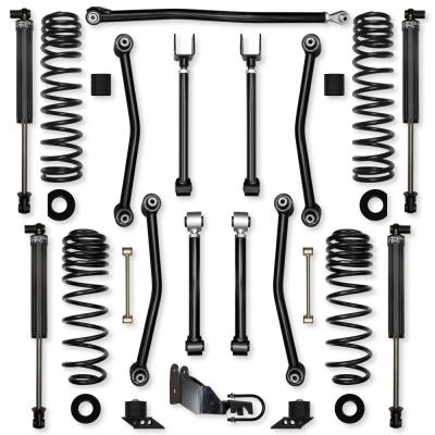 3.5 Inch Ultimate Adventure Mid-Arm Suspension System for Jeep Wrangler JL Gas Models With IFP Shocks Rock Krawler