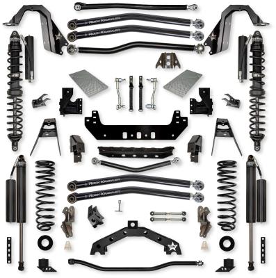 3.5 Inch X-Factor X2 Coilover Long-Arm Suspension System for Jeep Wrangler JLU Gas Models Comp Stage 1 Rock Krawler
