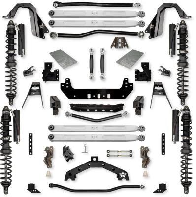 3.5 Inch X-Factor X2 Pro Elite Coilover No Limits Long-Arm Suspension System for Jeep Wrangler JLU 392 Models Trail Runner System Stage 1 Rock Krawler