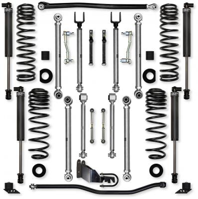 3.5 Inch X-Factor PRO Mid-Arm System for Jeep Wrangler JLU 4XE Models With IFP Shocks Rock Krawler