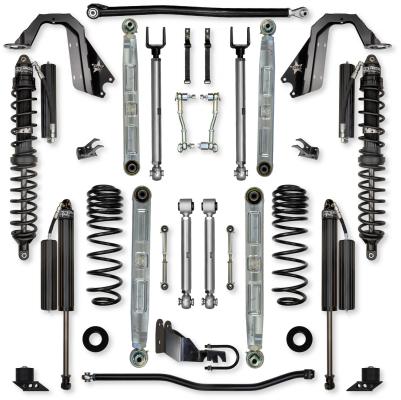 3.5 Inch X-Factor Pro Elite Coilover Mid-Arm Suspension System for Jeep Wrangler JL Gas Models Comp Stage 1 Rock Krawler
