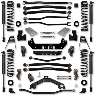 4.5 Inch Adventure X2 No Limits Long-Arm Suspension System for Jeep Wrangler JL Gas Models With IFP Shocks Rock Krawler