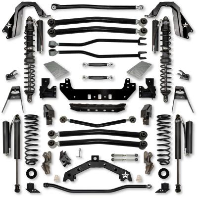 4.5 Inch Adventure X2 Coilover No Limits Long-Arm Suspension System for Jeep Wrangler JLU Gas Models Comp Stage 1 Rock Krawler