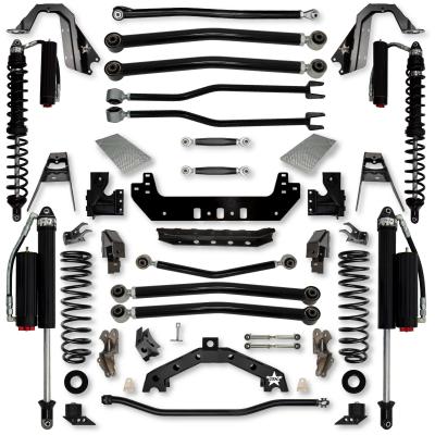 4.5 Inch Adventure X2 Coilover No Limits Long-Arm Suspension System for Jeep Wrangler JLU Diesel Models Comp System Stage 2 Rock Krawler