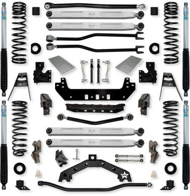 4.5 Inch Adventure X2 Pro Elite Long-Arm Suspension System for Jeep Wrangler JL Gas Models With Bilstein Shocks Rock Krawler