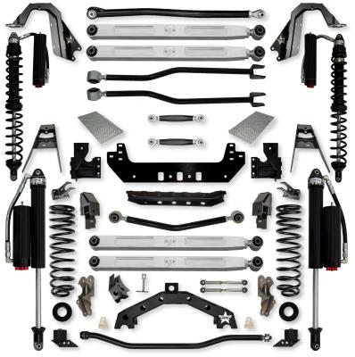4.5 Inch Adventure X2 Pro Elite Coilover No Limits Long-Arm Suspension System for Jeep Wrangler JLU Diesel Models Comp System Stage 2 Rock Krawler
