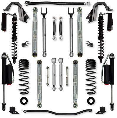 4.5 Inch X-Factor Pro Elite Coilover Mid-Arm No Limits System for Jeep Wrangler JLU 392 Models Comp System Stage 2 Rock Krawler