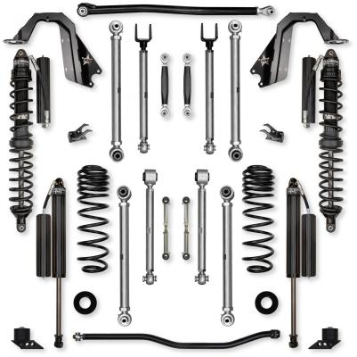 4.5 Inch X-Factor PRO Coilover No Limits Mid-Arm Suspension System for Jeep Wrangler JLU 392 Models Comp Stage 1 Rock Krawler