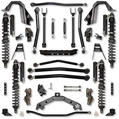 4.5 Inch T-REX Coilover No Limits Suspension System for Jeep Wrangler JL Gas Models Trail Runner System Stage 1 Rock Krawler