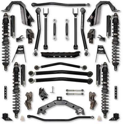 4.5 Inch T-REX Coilover No Limits Suspension System for Jeep Wrangler JLU 4XE Models Trail Runner System Stage 1 Rock Krawler