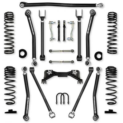 3.0 Inch Overland X Pro Mid-Arm Suspension System for Jeep Gladiator JT Gas Models With No Shocks Rock Krawler