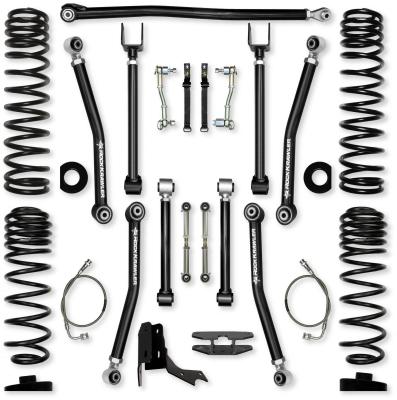 4.5 Inch Adventure X Mid-Arm Suspension System for Jeep Gladiator JT Gas Models With No Shocks Rock Krawler