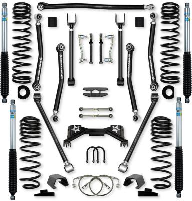 4.5 Inch Adventure X Pro Mid-Arm Suspension System for Jeep Gladiator JT Gas Models With Bilstein Shocks Rock Krawler