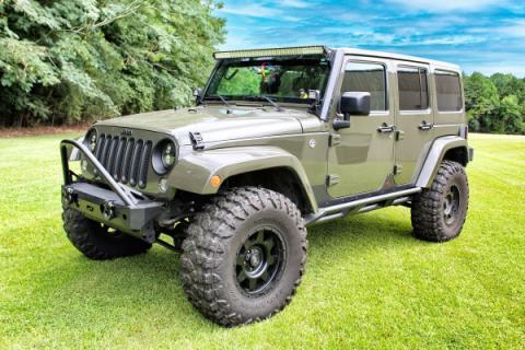 Frame Mounted Rocker Guards for Jeep JKU 4 Door Motobilt