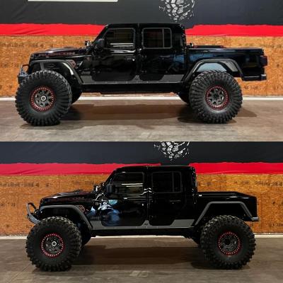 Bobbed Replacement Bed for Jeep Gladiator Motobilt