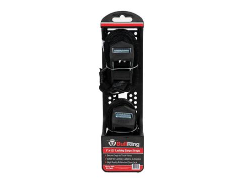 1 Inch x 12 Foot Lashing Cargo Strap (2 Pack) PRP Seats