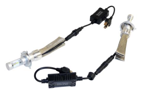 Tail Light Bulb 1997-2006 TJ Wrangler w/Halogen Lamp Conversion H4 Includes 2 Lights Installs In Place of OEM Headlamp Bulbs RT Off Road