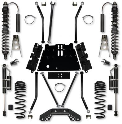 3.5 Inch X-Factor X2 Flat-Belly Coilover Long-Arm Suspension System For Jeep Wrangler TJ Rock Krawler