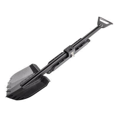 Recovery Shovel Kit W/XRS/SRM Mounting Bracket TextBlck Go Rhino