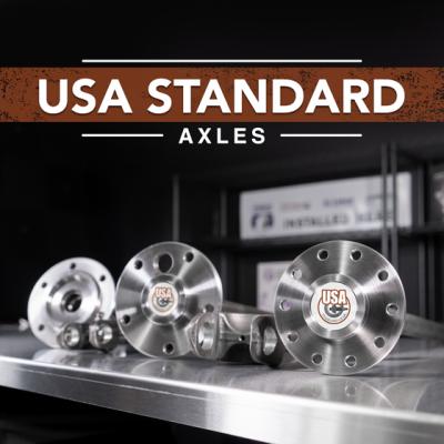 Front Axle Kit Fits Dana D30 Diff 27 Spline Left Hand 25-1/4 Inch Long USA Standard