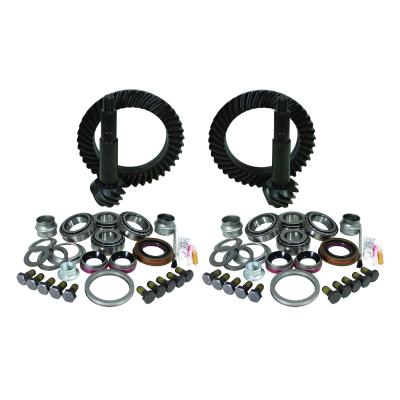 Gear &amp; Install Kit Package For Jeep TJ Rubicon, 4.56 Ratio USA Standard