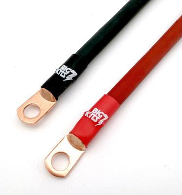2002-2007 Jeep Liberty KJ Battery Cable Kit 3.7 Liter 1/0 Gauge Battery Cable w/Black Red/Spyder Wrap Big7Kits