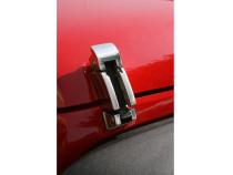 Hood Catch Kit Stainless Steel 07-18 Jeep Wrangler JK Rugged Ridge