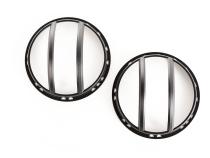 Elite Euro Guard Kit Pivotal Headlight Black 07-18 Wrangler JK/JKU Rugged Ridge