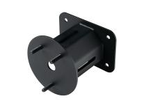 XOR Bumper Rr W/Tire Carrier Black Jeep Rugged Ridge