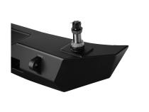 XOR Bumper Rr W/Tire Carrier Black Jeep Rugged Ridge