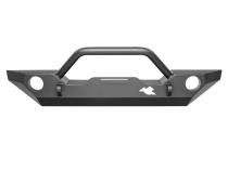 Rock Rage Front Bumper Black Jeep Rugged Ridge