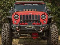 Arcus Front Bumper Set with Overrider 07-18 Jeep Wrangler JK Rugged Ridge