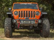 Venator Stubby Front Bumpersatin Blackjeep Rugged Ridge