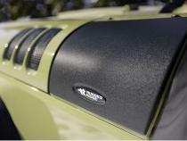 Cowl Guard Body Armor Black 11-18 Jeep Wrangler JK Rugged Ridge