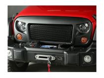 Spartan Grille Satin Black 07-18 Jeep Wrangler JK Rugged Ridge