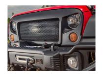 Spartan Grille Satin Black 07-18 Jeep Wrangler JK Rugged Ridge